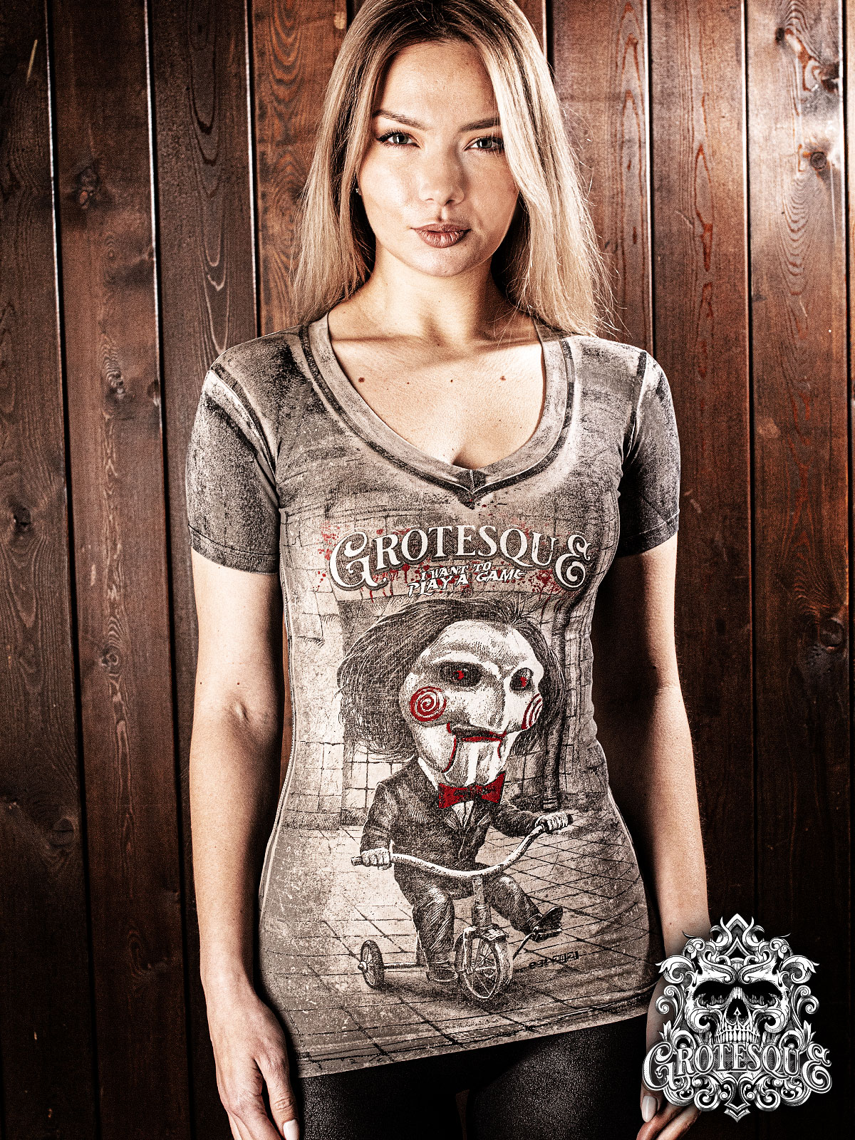 Damen T-Shirt GROTESQUE