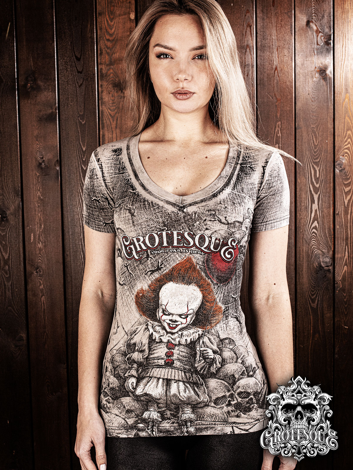 Damen T-Shirt GROTESQUE