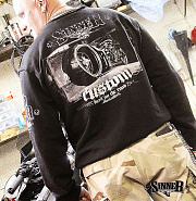 Herren-Motorradjacke CUSTOM "BackinBlack"