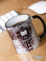 Keramik-Tasse "CUSTOM&CHROME"