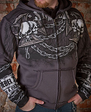 Männer Kapuzenpullover "Rebel With A Cause"