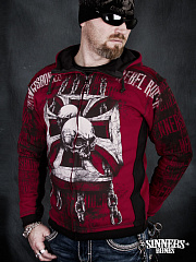 Herren-Sweatshirt "REBEL RIDER" mit Kapuze