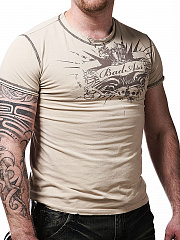 Motorrad T-Shirt "Kustom" alten Schule