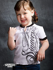 Kinder-T-Shirt "SINNERs BONES"