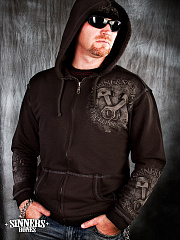 Herren-Sweatshirt "HELLPISTONS" mit Kapuze 
