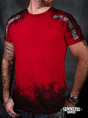 Herren-T-Shirt "BURN on the ROAD"