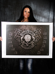 Kalender für 2015 "Painted Skulls"