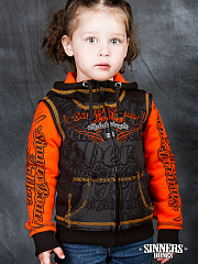 Kinder-Sweatshirt "Bobber" mit Kapuze