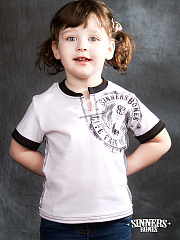 Kinder-T-Shirt "Live free or Die"