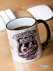 Keramik-Tasse "ROUTE66"