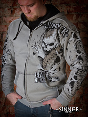 Men's Hoodie "Death of Scolopendra"