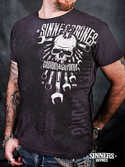 Herren-T-Shirt "CUSTOM&CHROME"