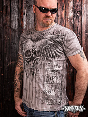 Herren T-Shirt "Odin's Black Wings"