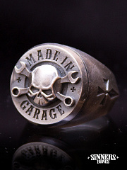 Biker's ring "MADE in GARAGE"