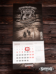 Kalender für 2020 "ROUTE 66"