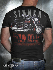 Shirt für Männer Motorrad YAMAHA Drag Star (V STAR)