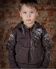 Children's hoody "CUSTOM & CHROME"