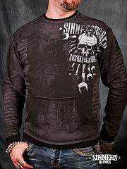 Herren-Sweatshirt "CUSTOM & CHROME"