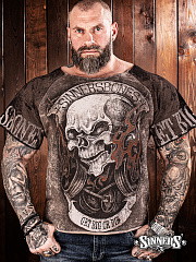 Herren T-Shirt „Get Big or Die“
