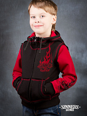 Kinder-Sweatshirt "100% Choppers" mit Kapuze