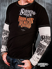 T-Shirt mit langen Ärmeln "IRON ASS"