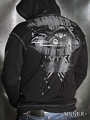 Hoodie Mens Motorrad HONDA VTX